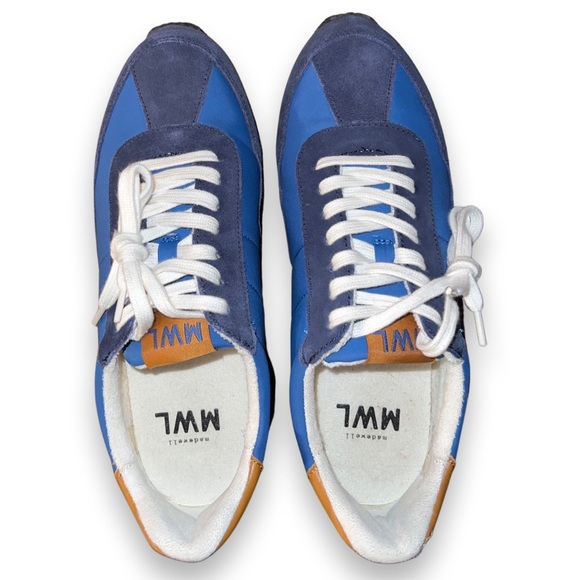 Madewell League Sneakers in Navy Suede NK123 Spring 2023 - Picture 6 of 11